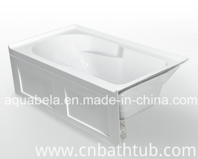 One Skirt Acrylic Build-in/Drop-in Building Materials Bathtub